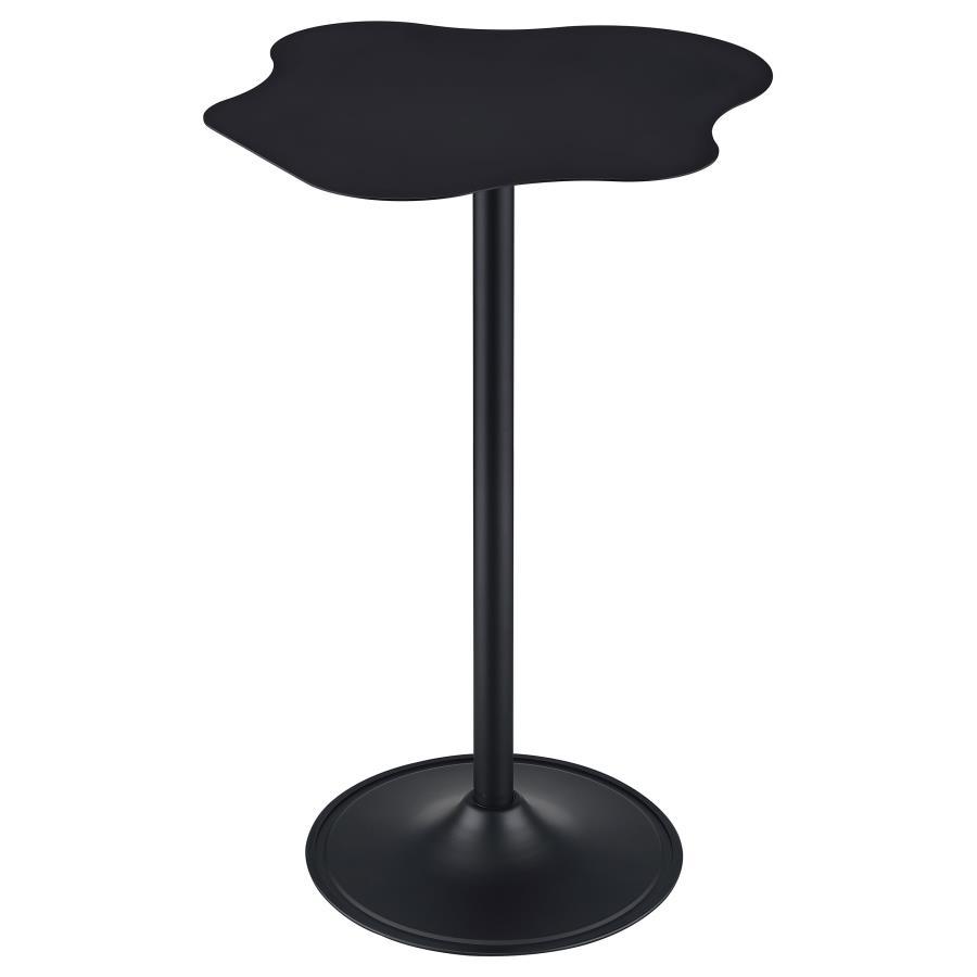 Keanu - Curved Cloud-Shaped Bistro Bar Table - Black by CoasterEssence | Bel Furniture
