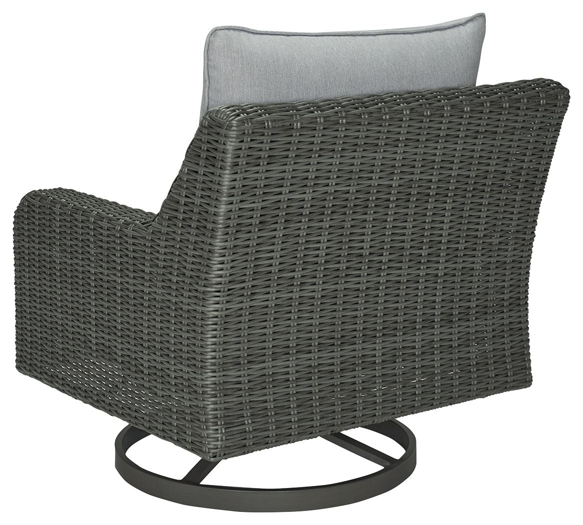 Elite Park - Gray - Swivel Lounge w/ Cushion by Signature Design by Ashley® | Bel Furniture