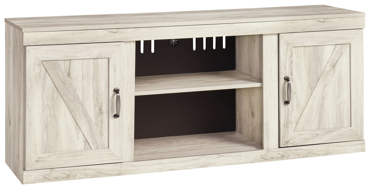 Bellaby - 4-Piece Entertainment Center - Whitewash