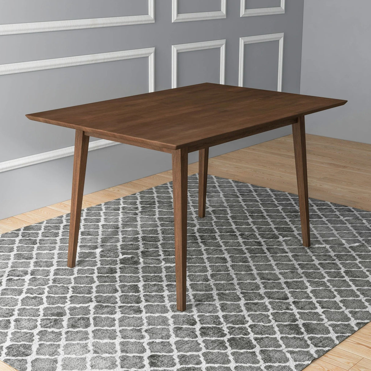 Mary - Modern Style Rectangular Dining Kitchen Table