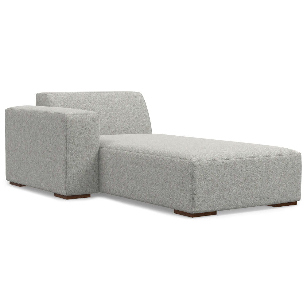 Rex - Left Chaise Sofa Module - Gray by Simpli-Home | Bel Furniture