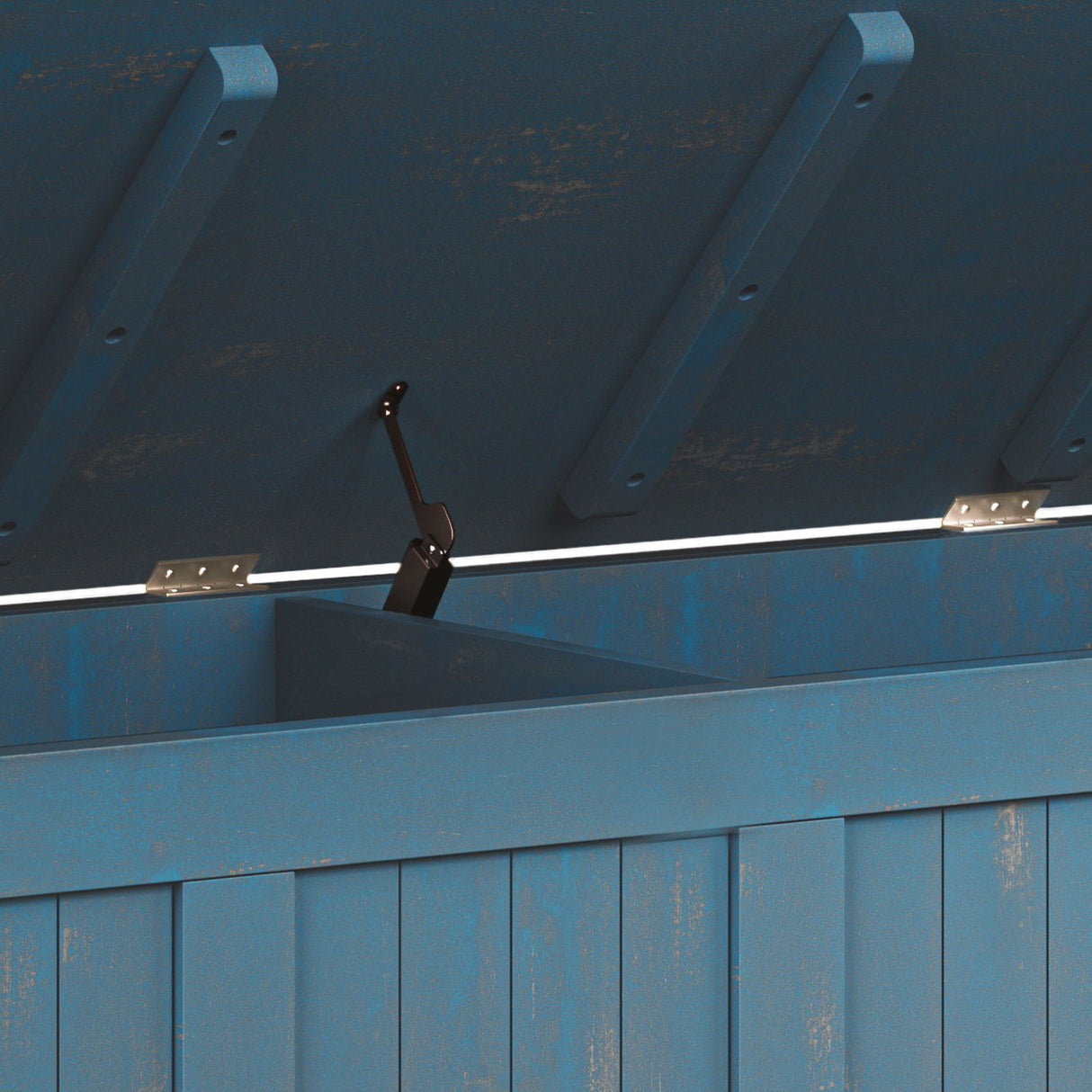 Acadian - Entryway Storage Bench, Handcrafted by Simpli-Home | Bel Furniture