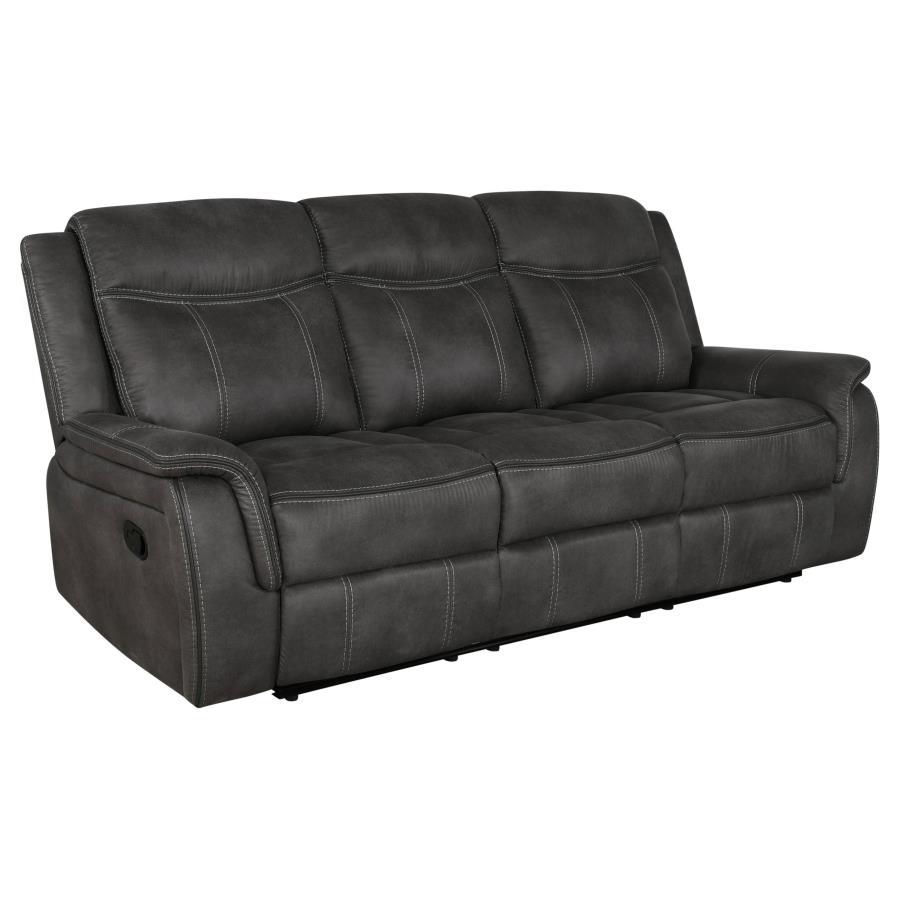 Lawrence - Upholstered Reclining Sofa Set by CoasterEveryday | Bel Furniture