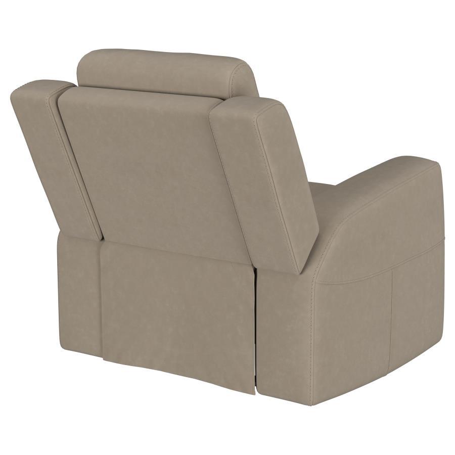 Brentwood - Upholstered Recliner Chair by Coaster Fine Furniture | Bel Furniture