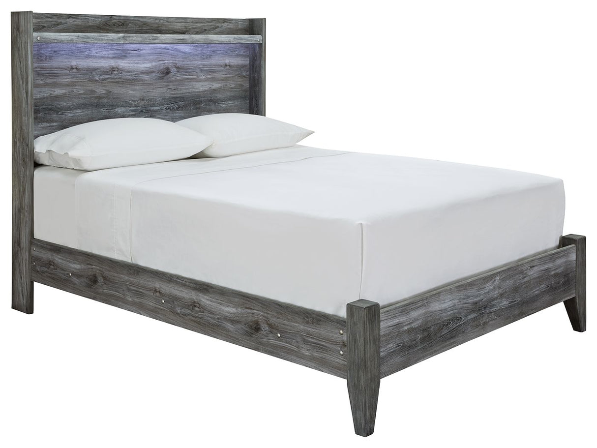 Baystorm - Panel Bed Gray Full None by Signature Design by Ashley® | Bel Furniture