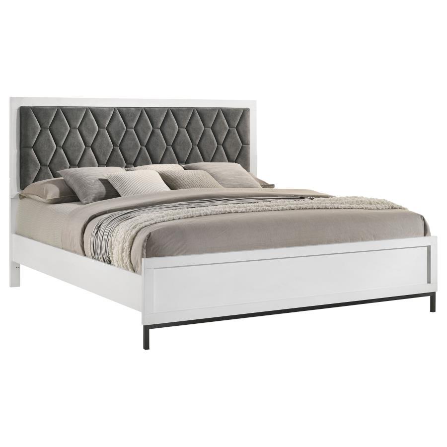 Sonora - Upholstered Panel Bed by Coaster Fine Furniture | Bel Furniture