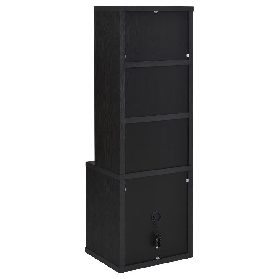 Westpark - 3-Shelf Bookcase USB And Lockable Drawer by Coaster Fine Furniture | Bel Furniture