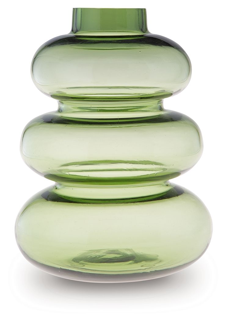 Renethorne - Vase Green 7"W x 7"D x 9"H by Signature Design by Ashley® | Bel Furniture