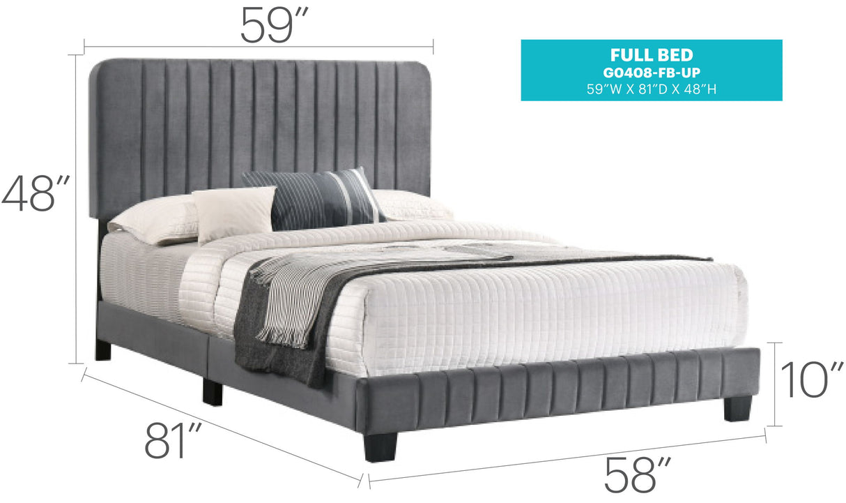 Channel Tufted Bed - view 20
