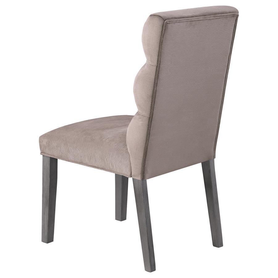 Carla - Upholstered Dining Side Chair (Set of 2) by Coaster Fine Furniture | Bel Furniture