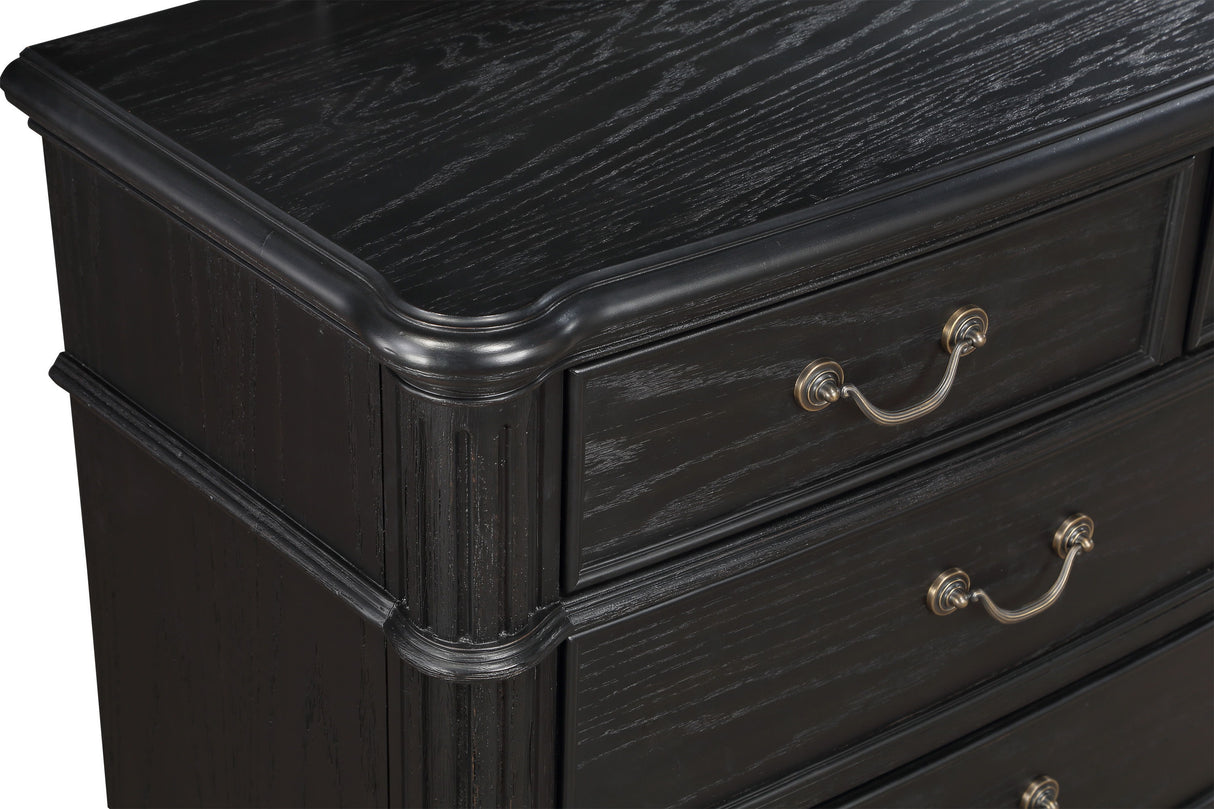 Kingsbury - Nightstand - Black by Crown Mark | Bel Furniture