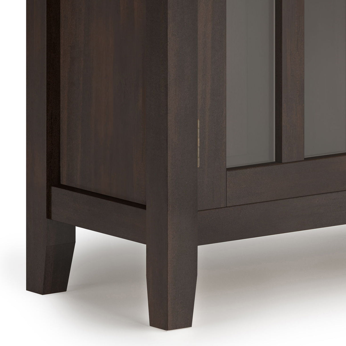 Artisan - Low Storage Cabinet - Tobacco Brown by Simpli-Home | Bel Furniture