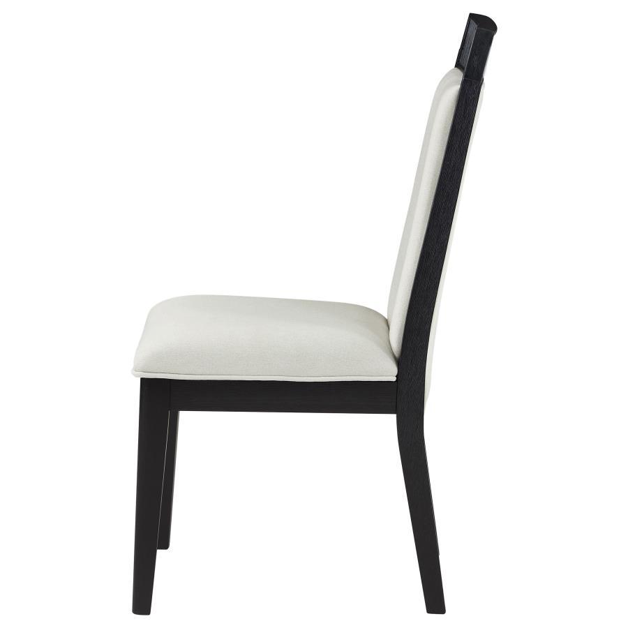 Brookmead - Dining Side Chair (Set of 2) - Ivory / Black