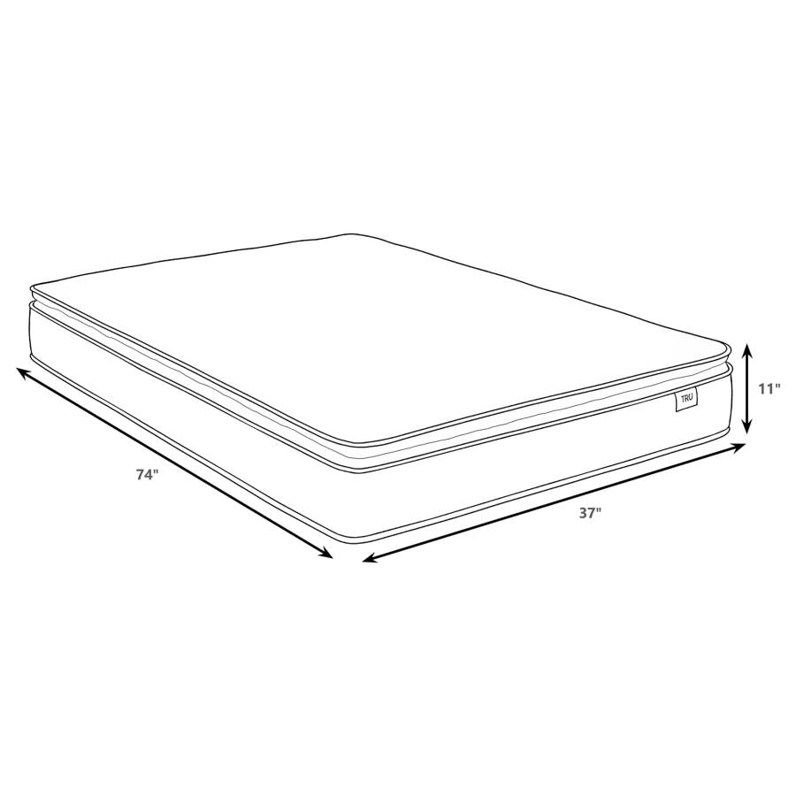 Hayes - Pillow Top Memory Foam Hybrid Mattress