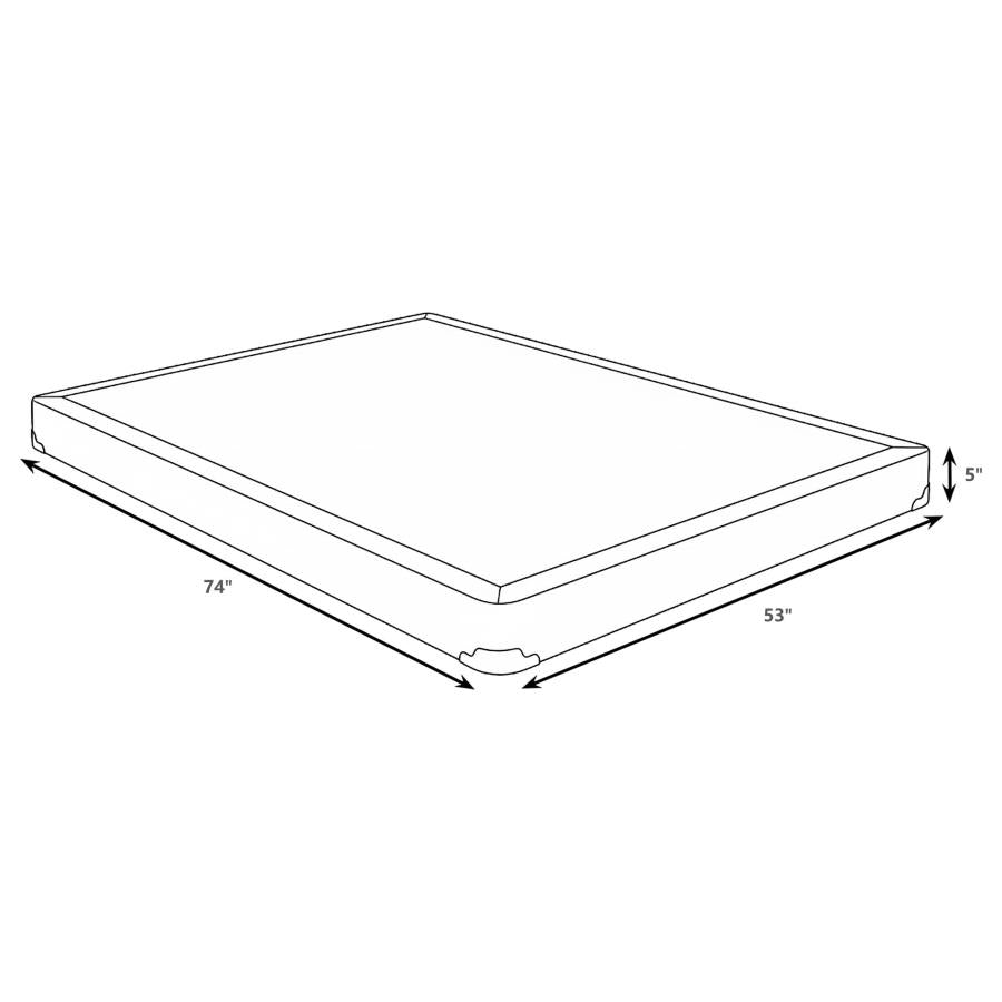 Mercer - 5" Low Profile Box Spring Foundation