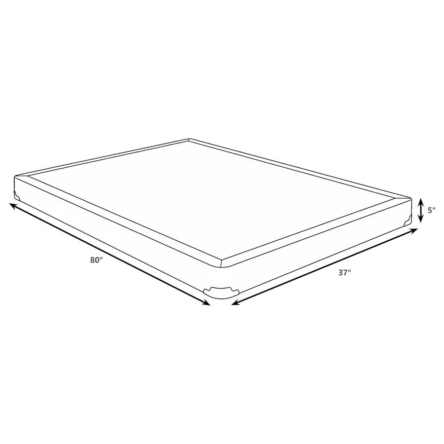 Mercer - 5" Low Profile Box Spring Foundation