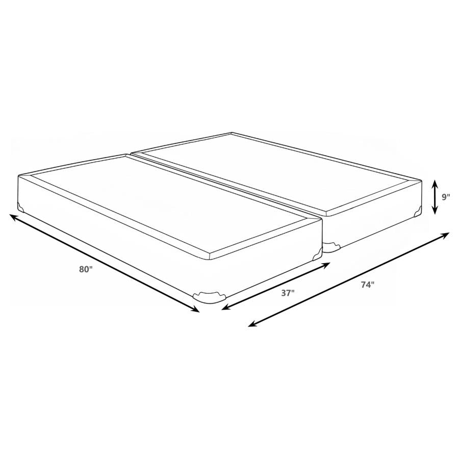 Mercer - 9" Standard Box Spring Foundation