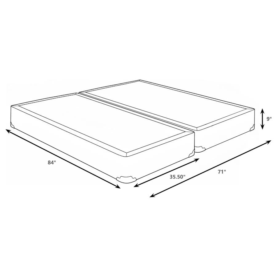 Mercer - 9" Standard Box Spring Foundation