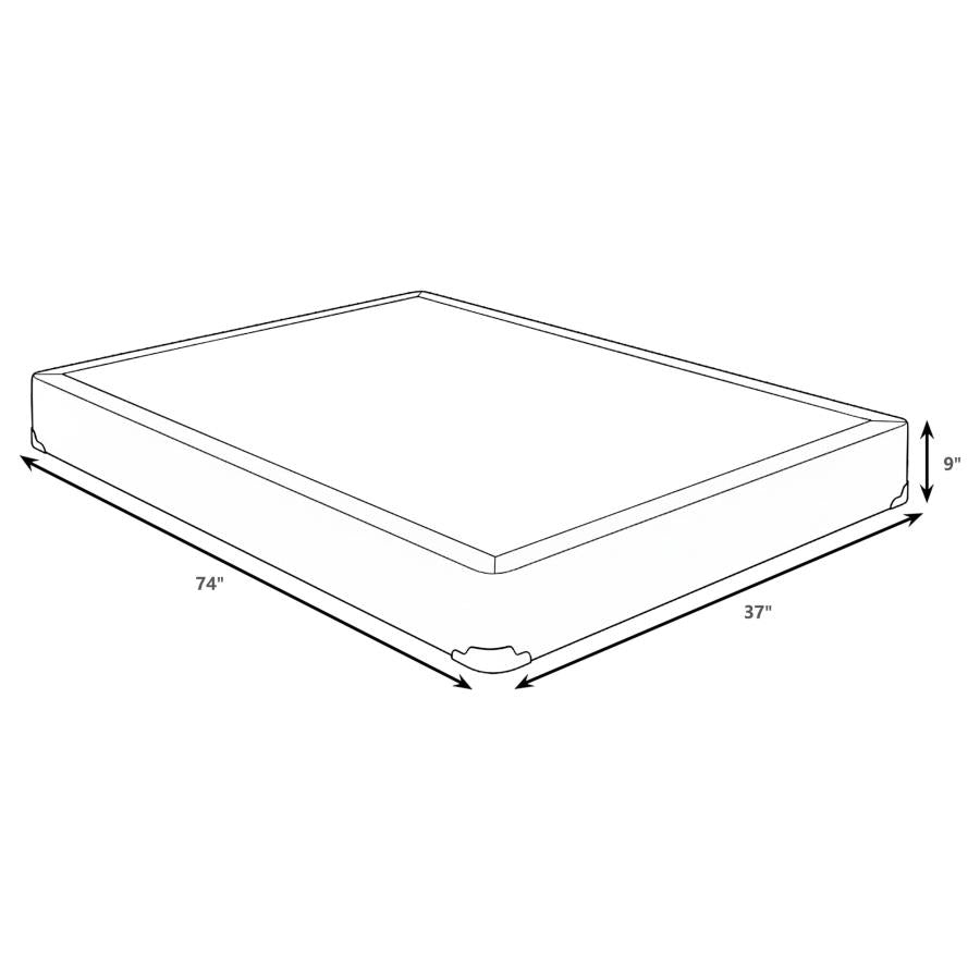 Mercer - 9" Standard Box Spring Foundation
