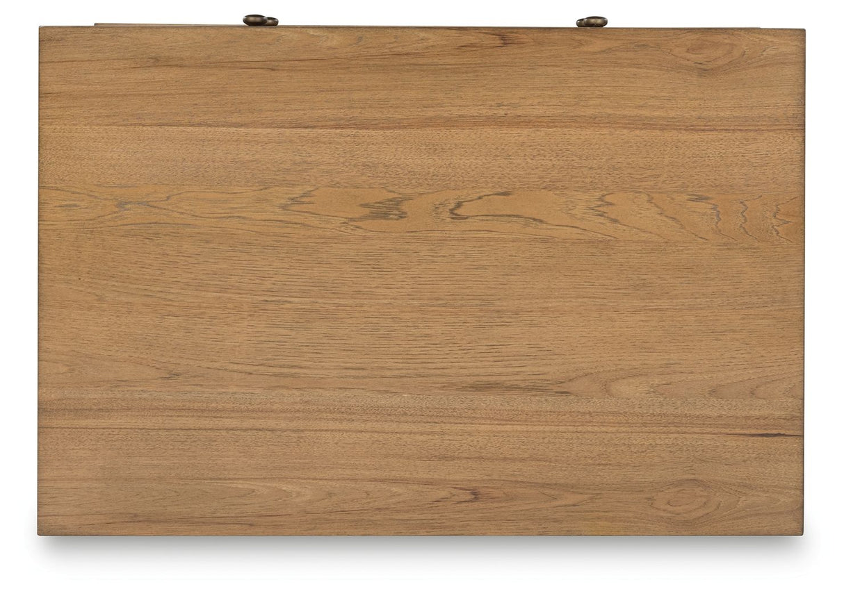 Sharlance - Light Brown - Lift Top Cocktail Table by Signature Design by Ashley® | Bel Furniture