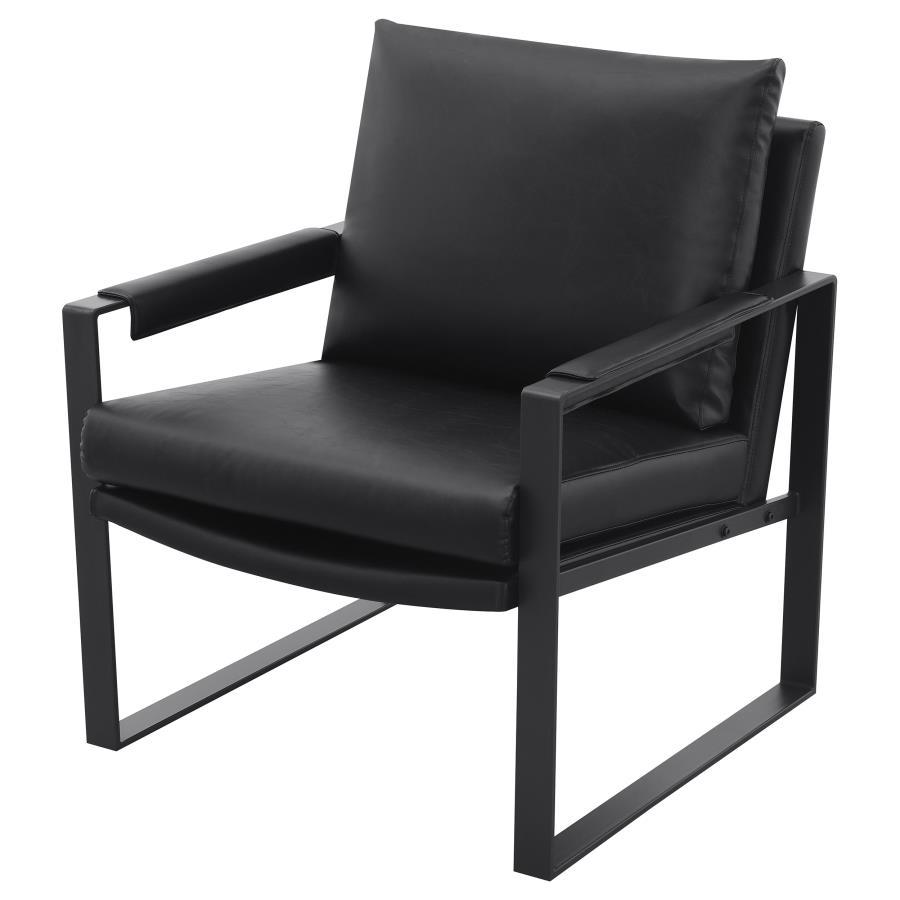 Rosalind - Upholstered Track Arm Accent Chair by Coaster Fine Furniture | Bel Furniture
