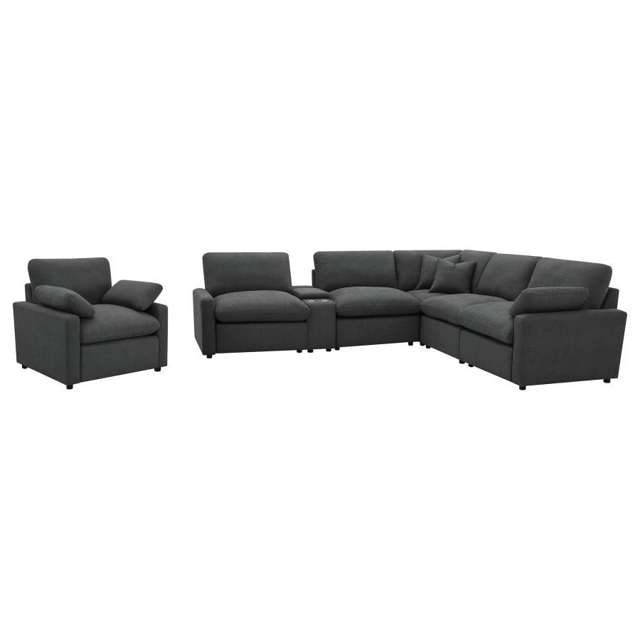 Collins - 6-Piece Modular Power Reclining Sectional by Coaster Fine Furniture | Bel Furniture