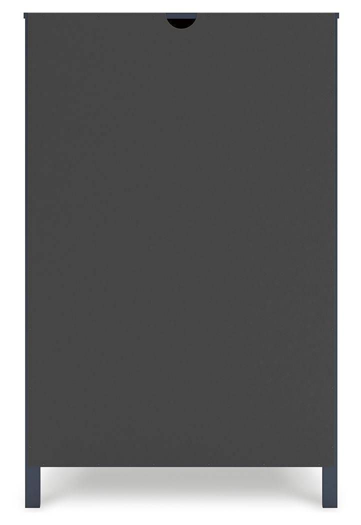 Simmenfort - Navy Blue - Five Drawer Chest by Signature Design by Ashley® | Bel Furniture