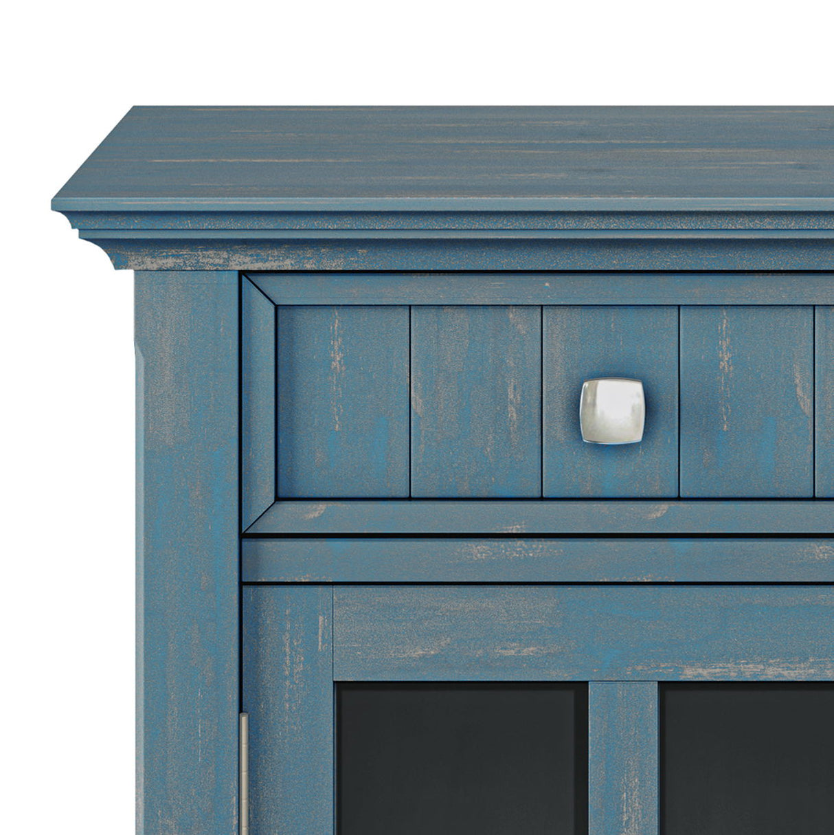 Acadian - Handcrafted Entryway Storage Cabinet by Simpli-Home | Bel Furniture