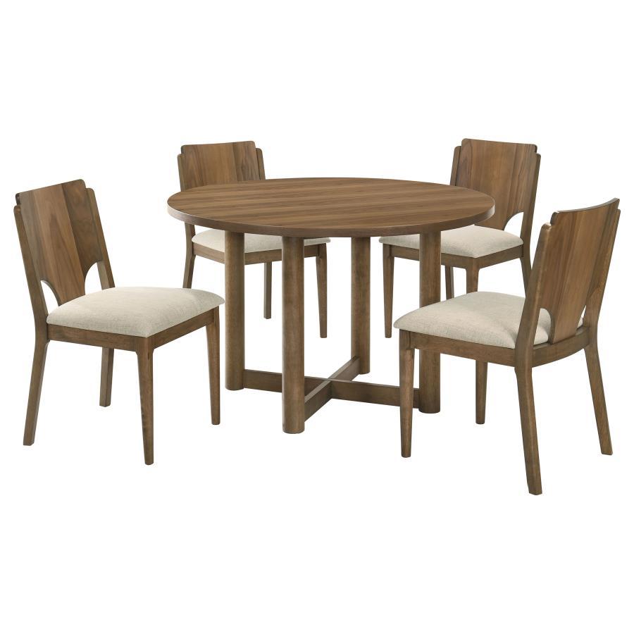 Biltmore - Wood Dining Table Set by Coaster Fine Furniture | Bel Furniture