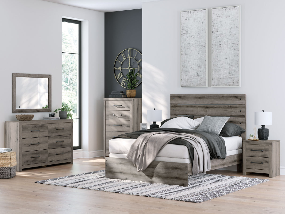 Graystorm - Brown Gray - Six Drawer Dresser by Signature Design by Ashley® | Bel Furniture