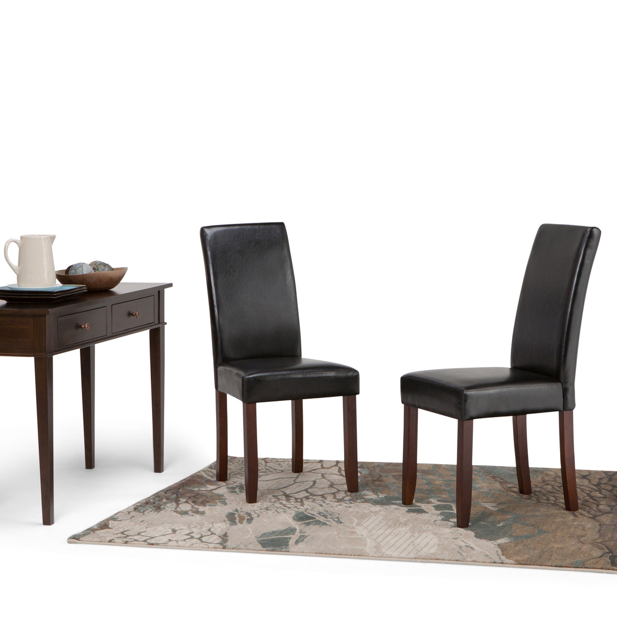 Acadian - Upholstered Parson Dining Chair (Set of 2) by Simpli-Home | Bel Furniture