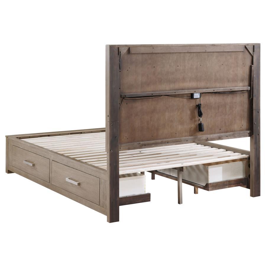 Kenora - LED Storage Bed by Coaster Fine Furniture | Bel Furniture