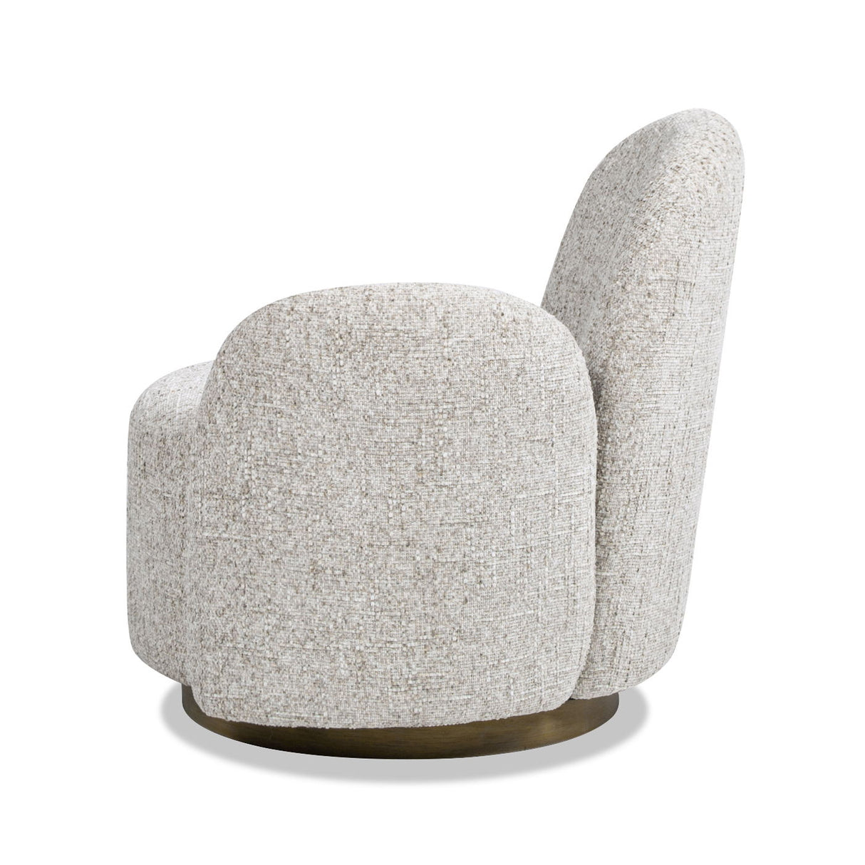 Duo - One-Arm Swivel Accent Chair by Jennifer Taylor Home | Bel Furniture