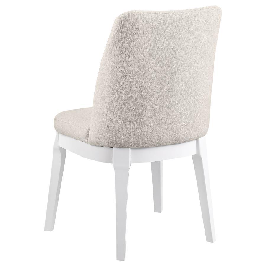 Carissa - Upholstered Dining Side Chair (Set of 2) by Coaster Fine Furniture | Bel Furniture