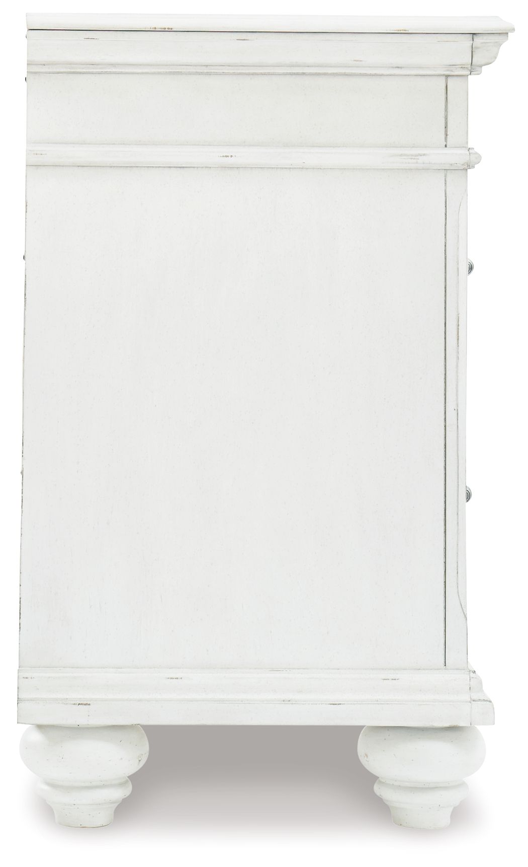 Kanwyn - Whitewash - Three Drawer Night Stand by Benchcraft® | Bel Furniture