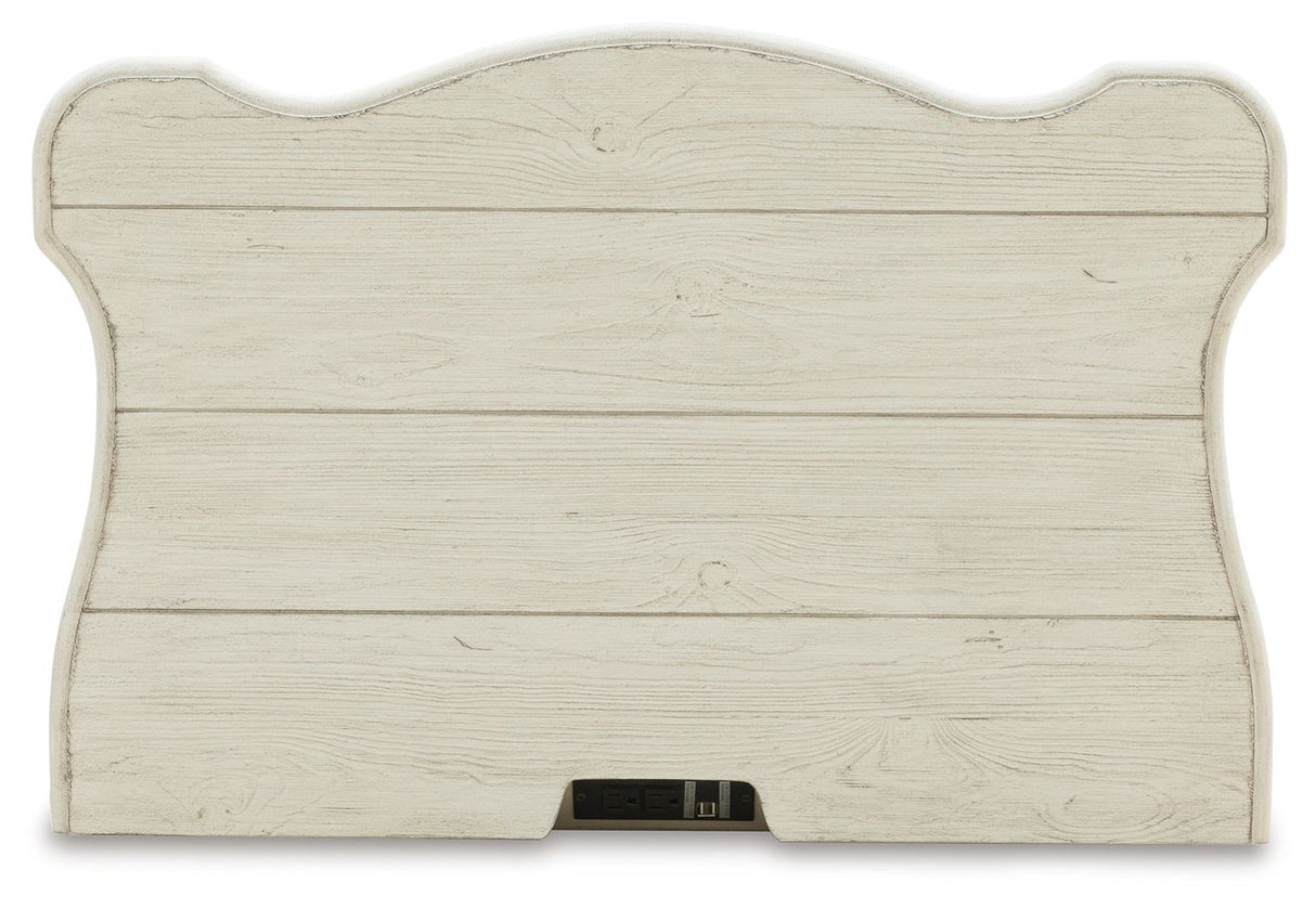 Arlendyne - Antique White - Three Drawer Night Stand by Signature Design by Ashley® | Bel Furniture