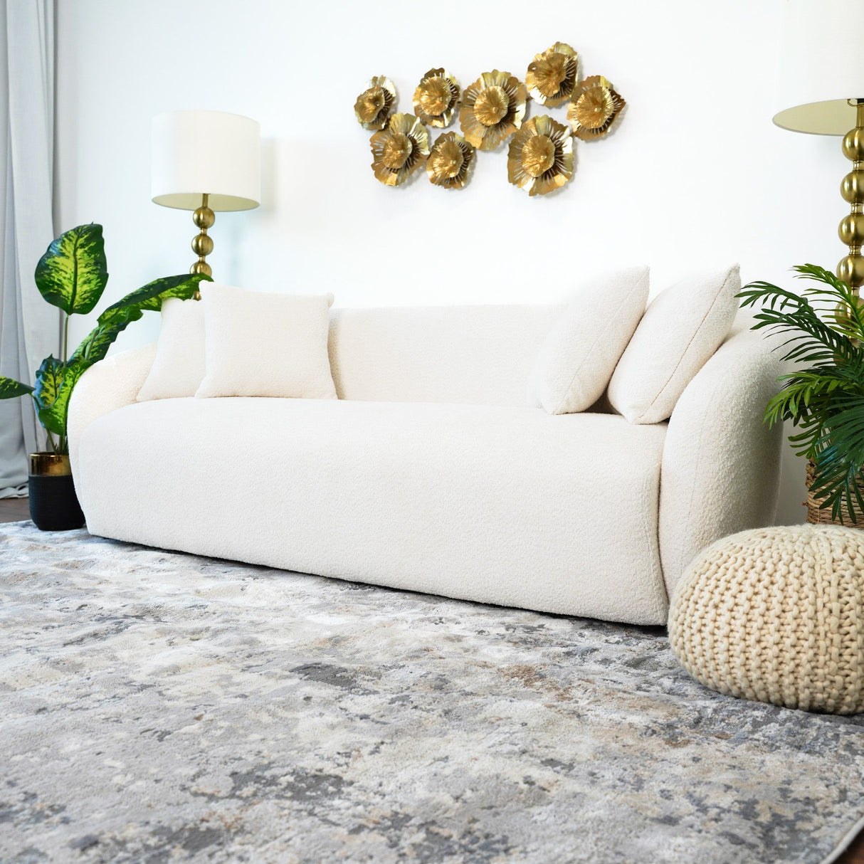 Linden - Sofa - Ivory