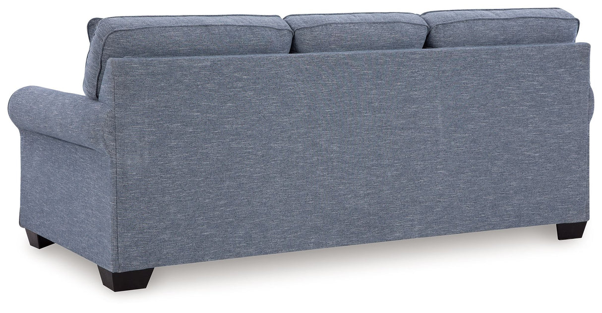 Carissa Manor - Denim - Sofa by Benchcraft® | Bel Furniture
