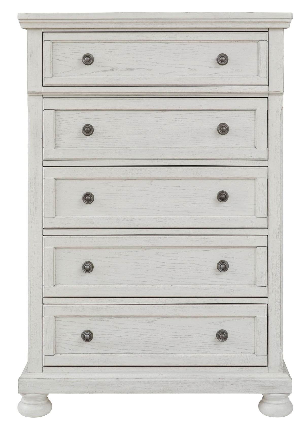 Robbinsdale - Antique White - Five Drawer Chest by Signature Design by Ashley® | Bel Furniture