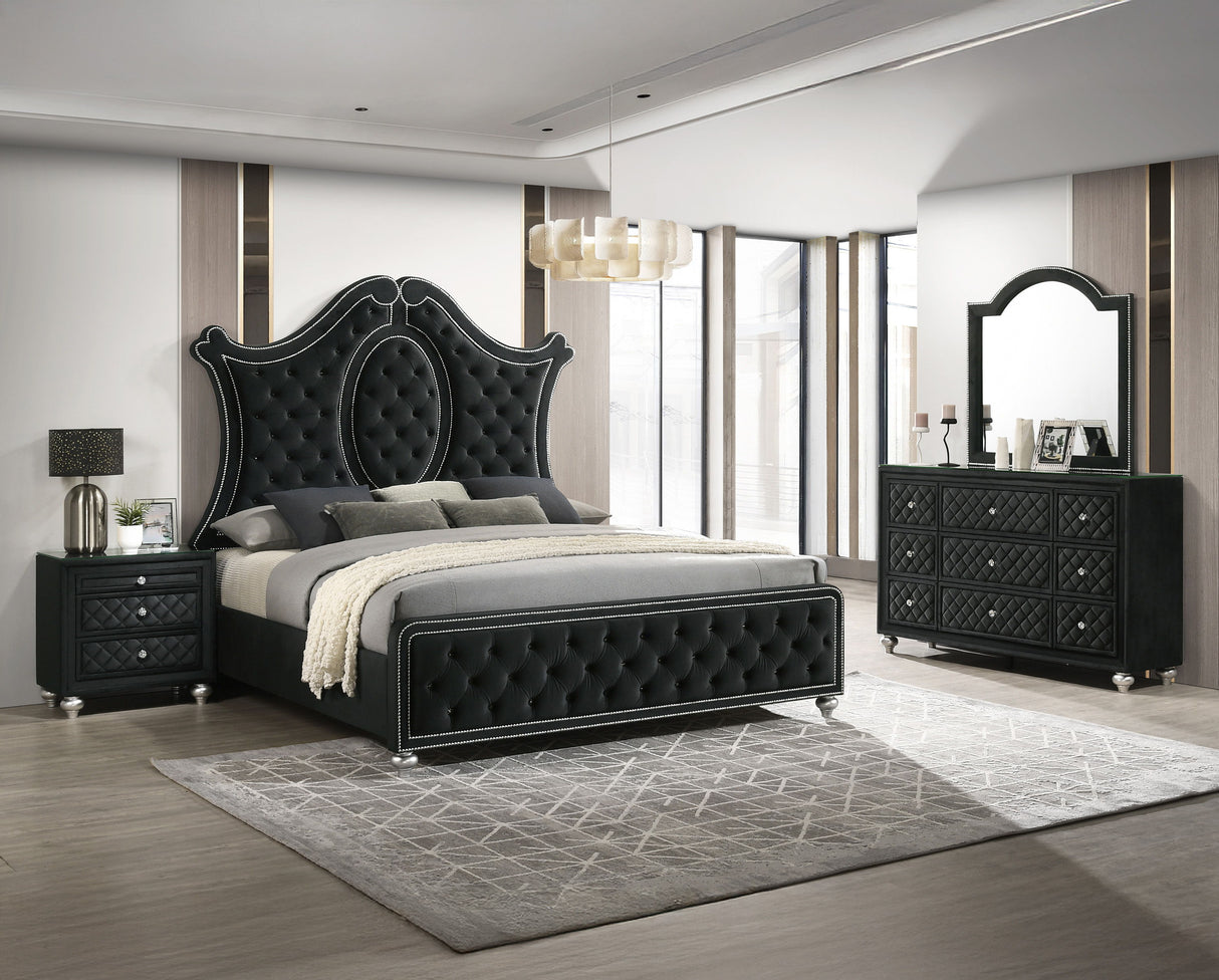 Cameo - Dresser & Mirror by Crown Mark | Bel Furniture