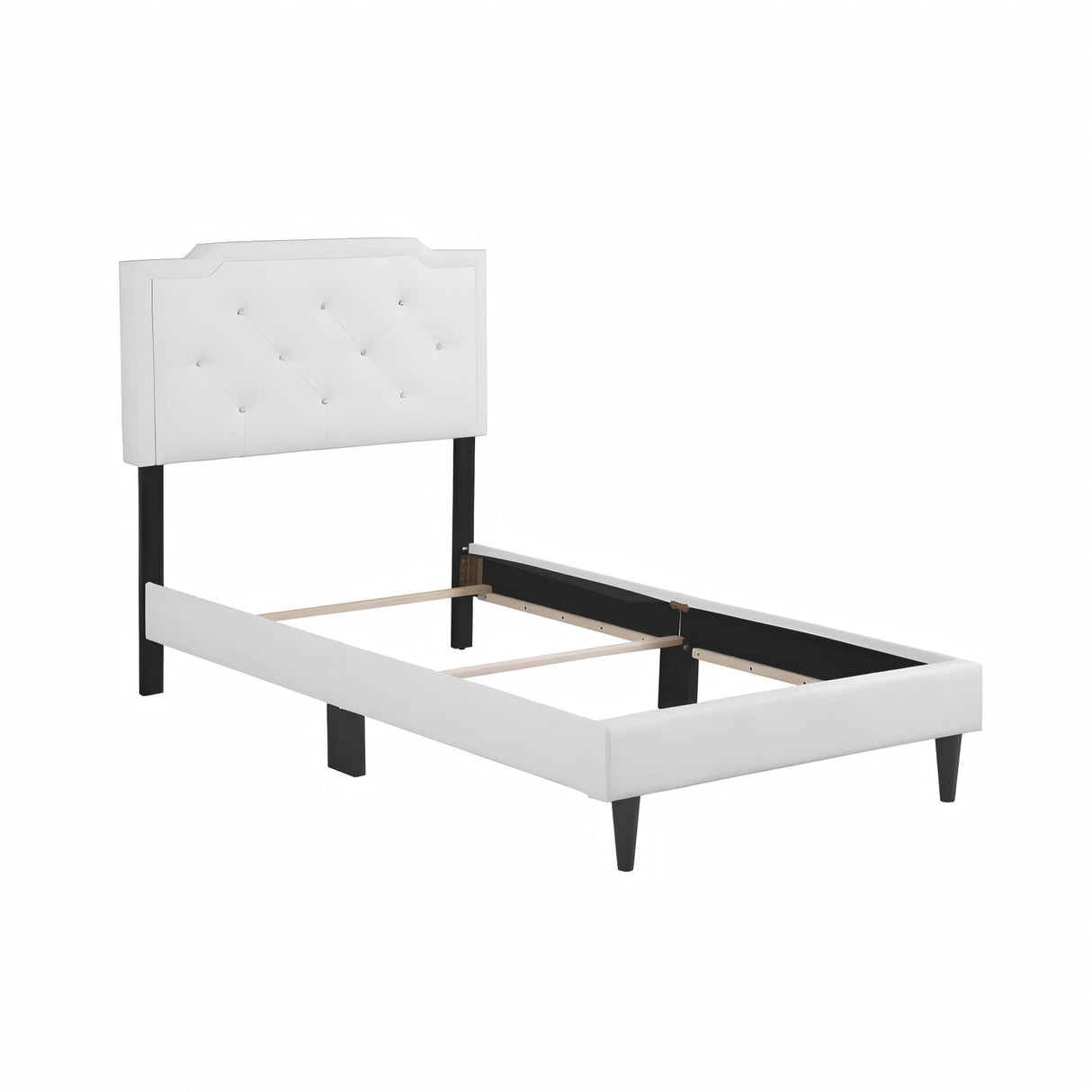 Button Tufted Bed Charming For Cozy Spaces