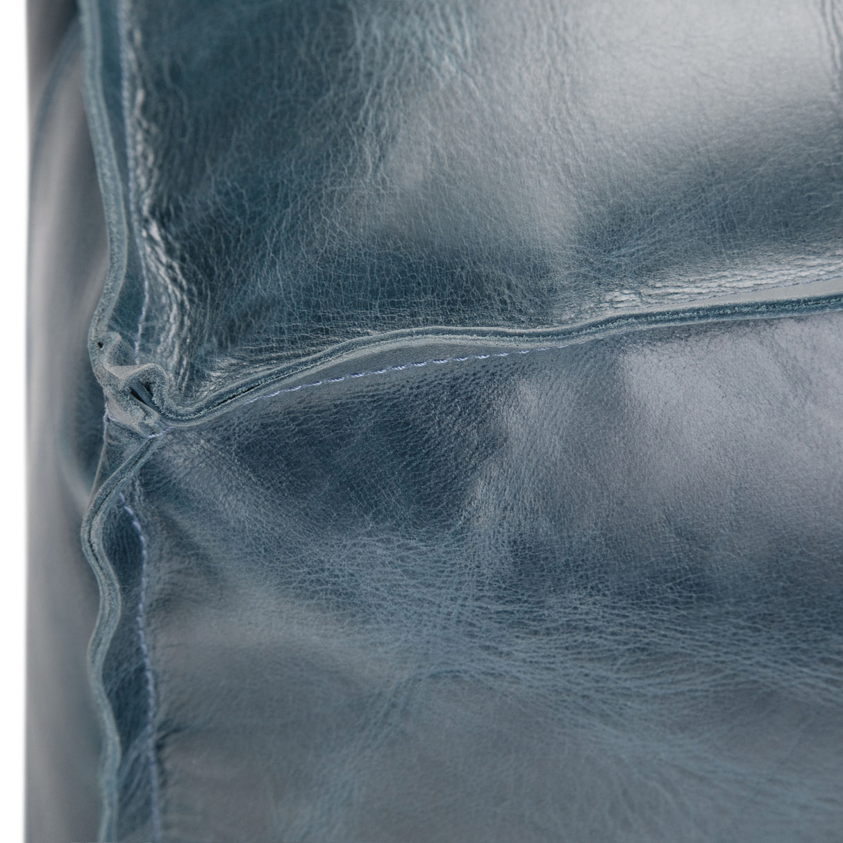 Manning - Square Pouf - Teal by Simpli-Home | Bel Furniture