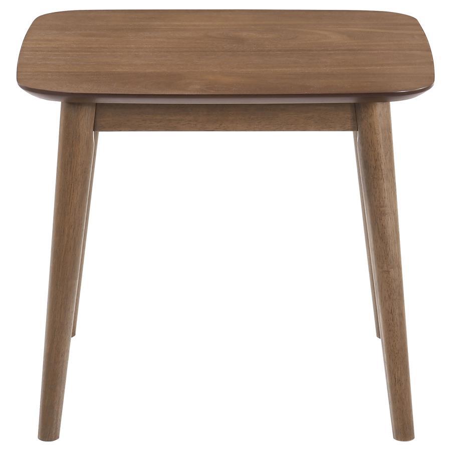 Radley - 3 Piece Rectangular Coffee Table Set - Natural Walnut by CoasterEssence | Bel Furniture