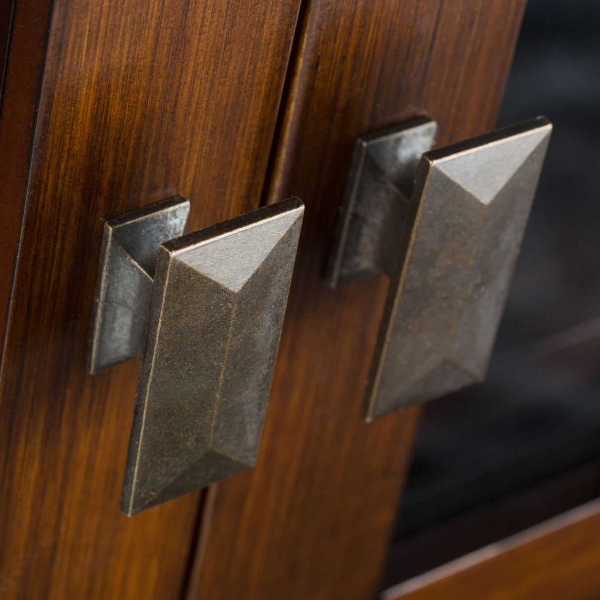 Artisan - Handcrafted Low Storage Cabinet by Simpli-Home | Bel Furniture