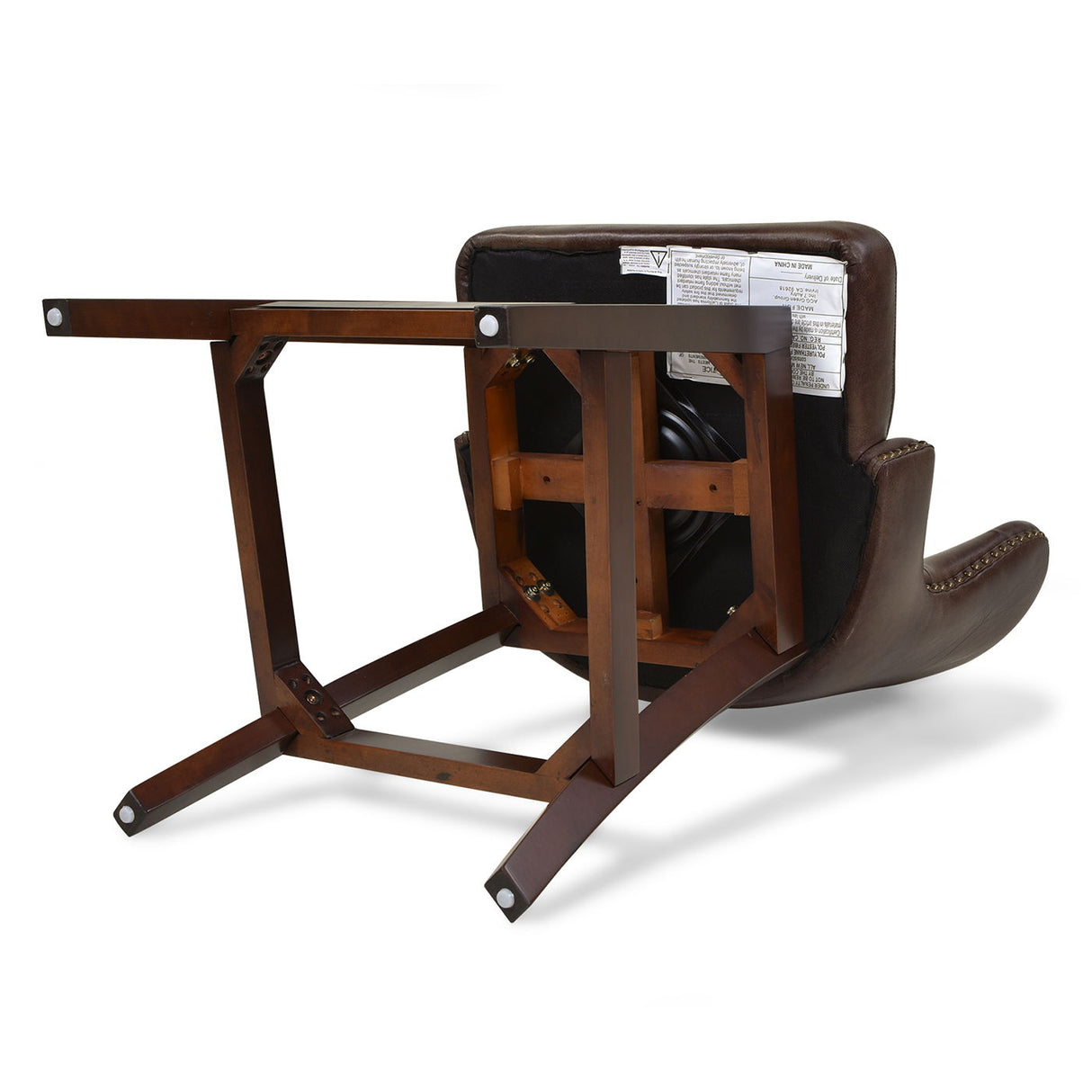 Holmes - Tufted High Back 360 Swivel Counter Height Barstool by Jennifer Taylor Home | Bel Furniture