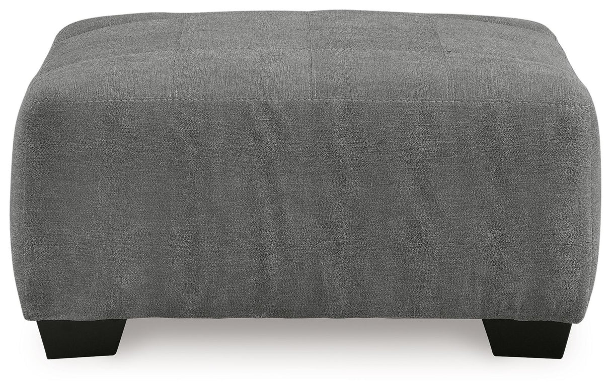 Birkdale Court - Gray - Oversized Accent Ottoman by Benchcraft® | Bel Furniture