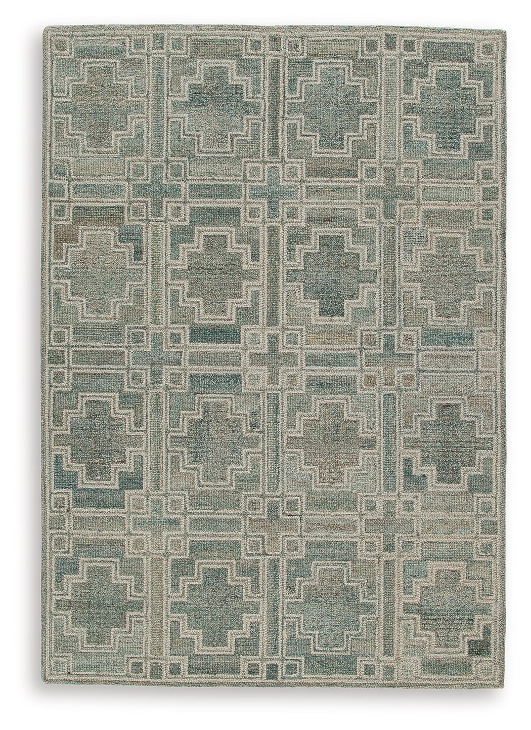 Jossland - Rug Green 5' x 7' by Signature Design by Ashley® | Bel Furniture