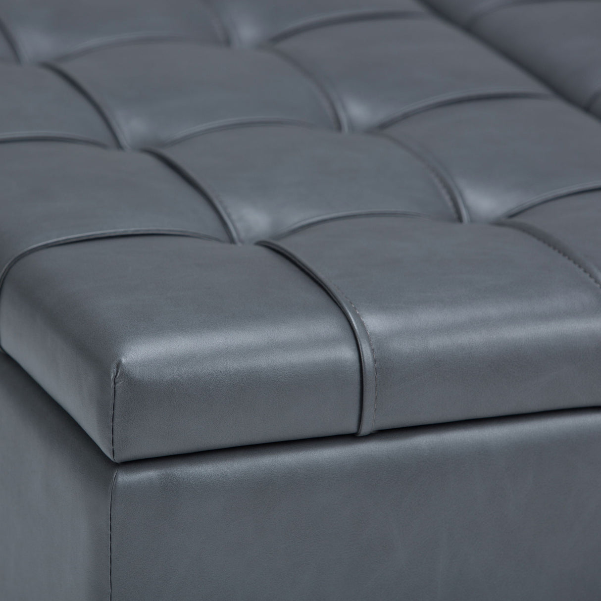 Harrison - Upholstered Coffee Table Storage Ottoman