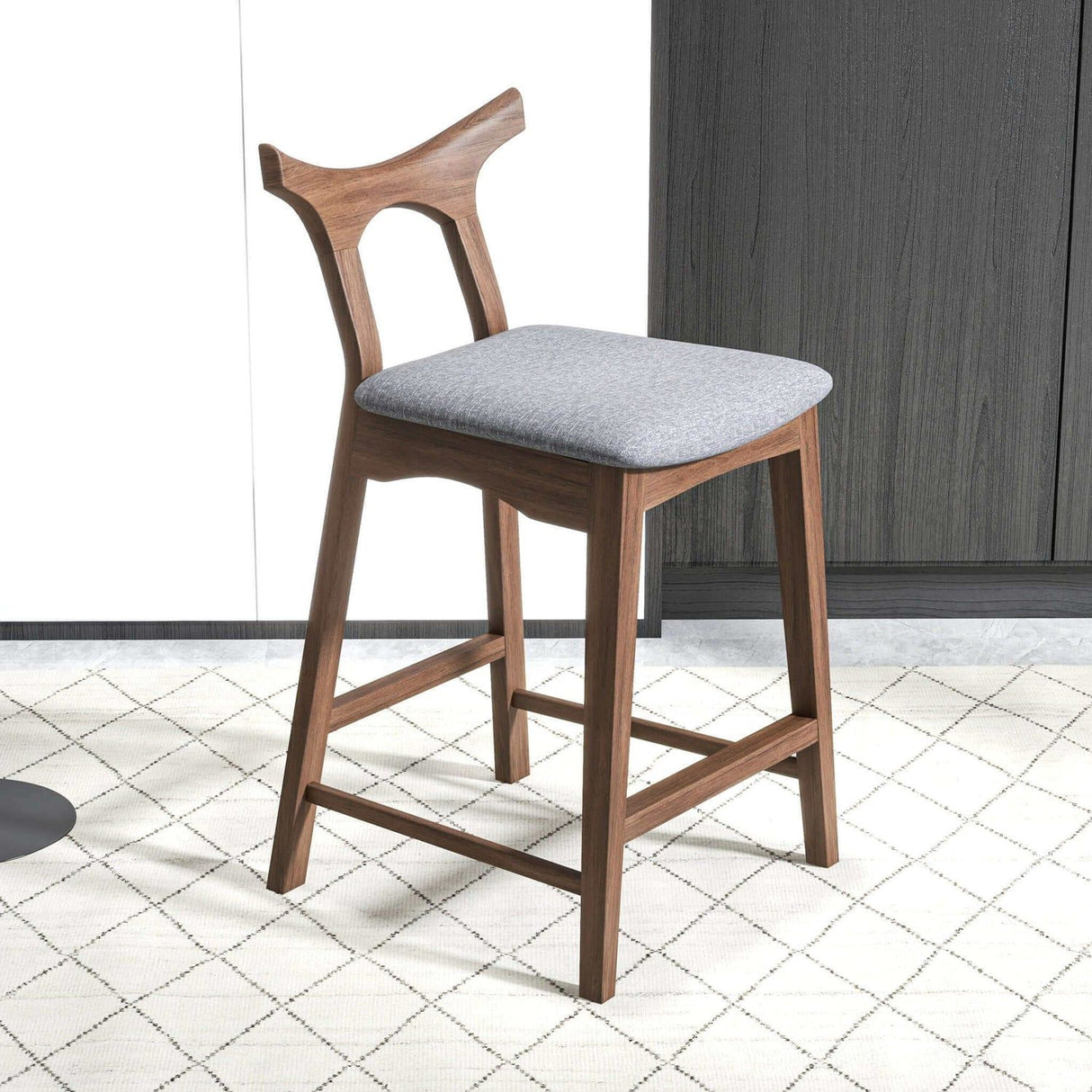 Hester - Upholstered, Square Bar Chair (Set of 2)