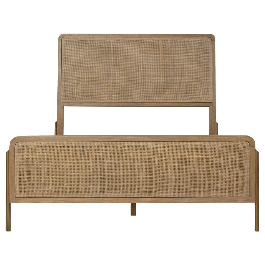 Arini - Rattan Panel Bed by CoasterElevations | Bel Furniture